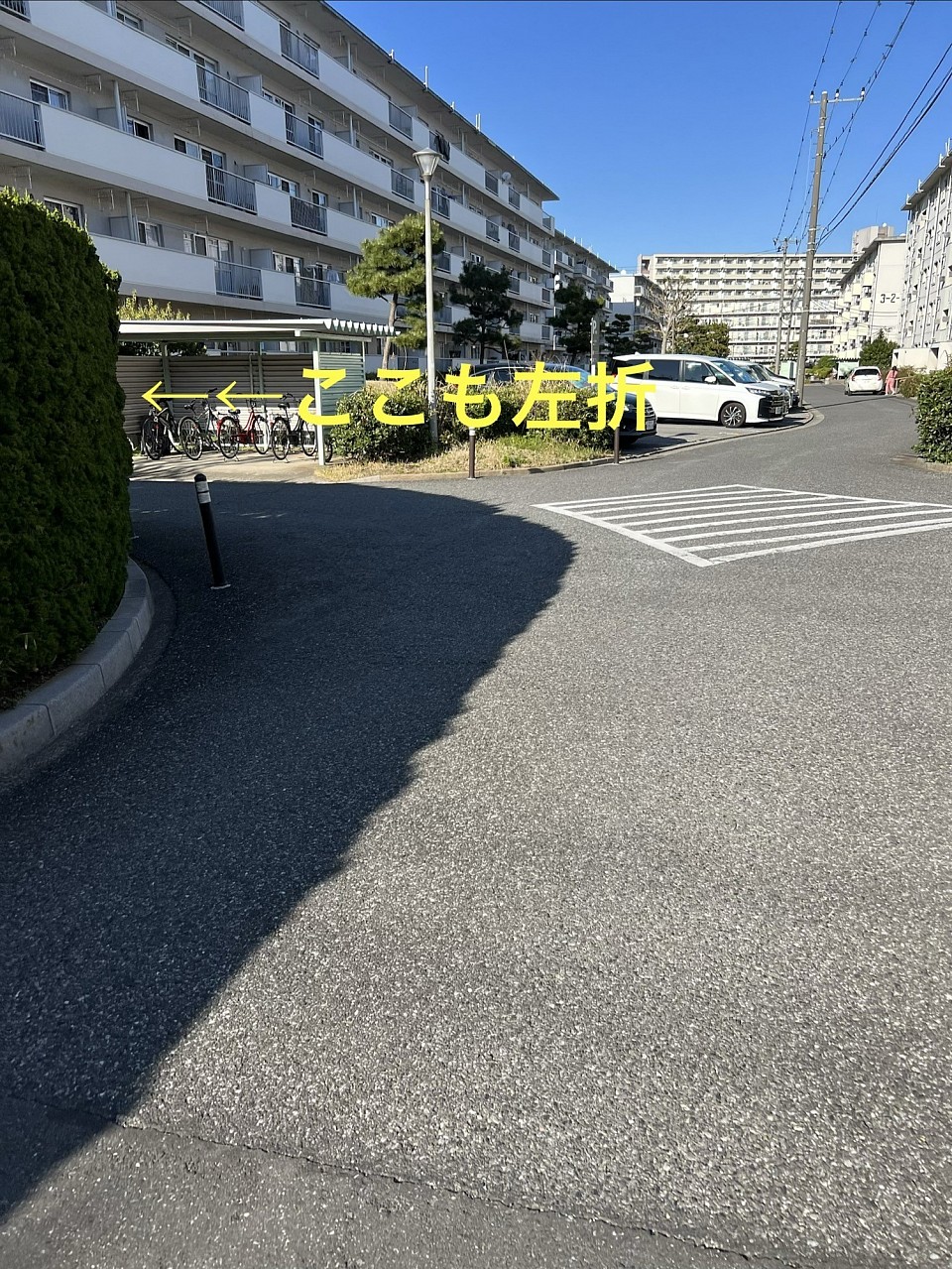 稲毛海岸　駐車場