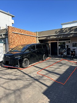 稲毛海岸　駐車場