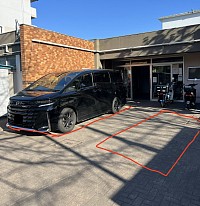 稲毛海岸　駐車場